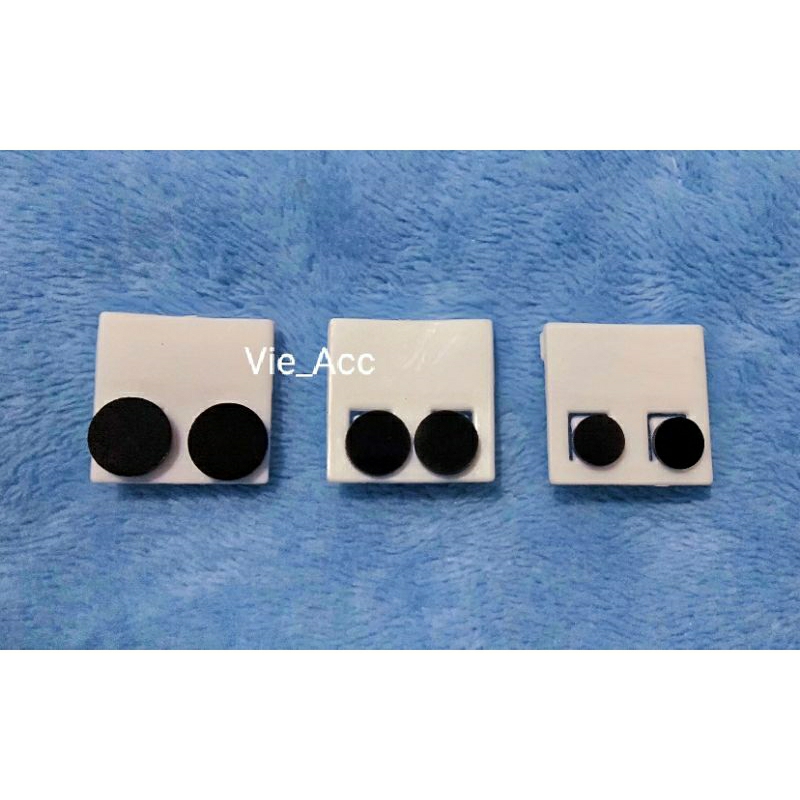 Ceplik Bulat Hitam // Tindik Bulat Hitam // anting Bulat Hitam // Giwang Bulat Hitam Grosir