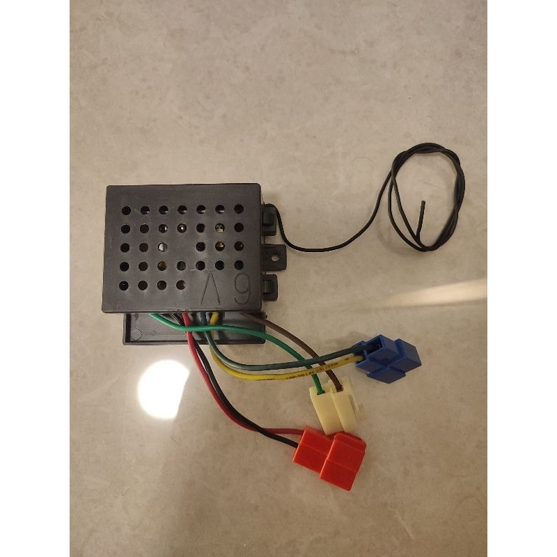 CONTROLLER ATAU RECEIVER 6V UNTUK MOBIL-MOBILAN AKI REMOTE MERK PLIKO, PMB, UNIKID, DLL