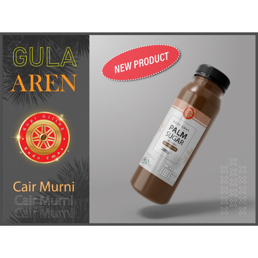 

Gula Aren Cair - Kemasan Botol (Asli dan Murni)