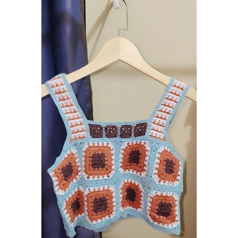 vest rajut crochet