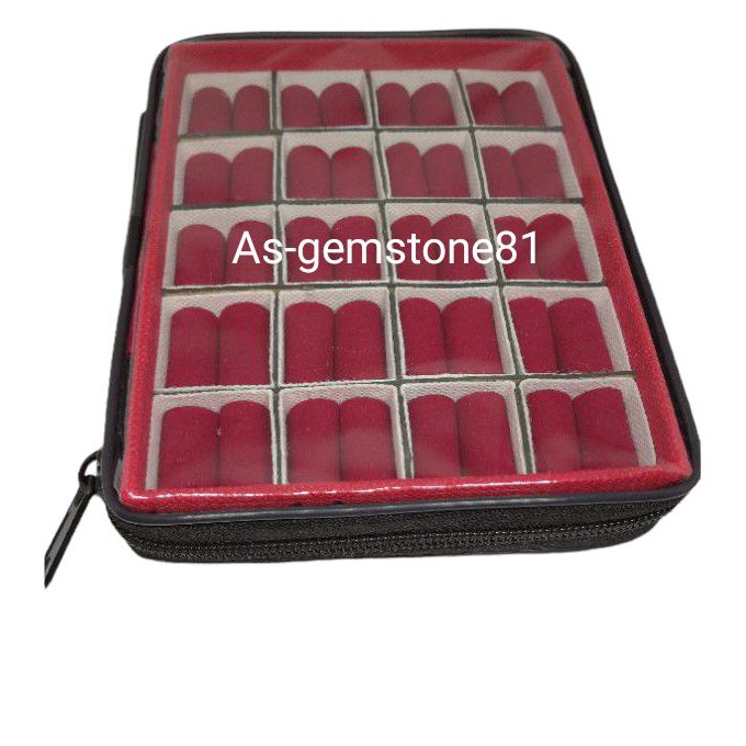 Terbatas Kotak Cincin Sekat 2 penutup plastik seliteng