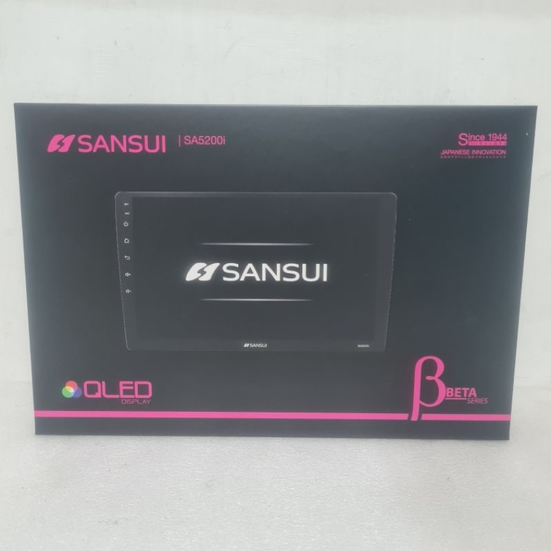 head unit Android 9 inch sansui beta