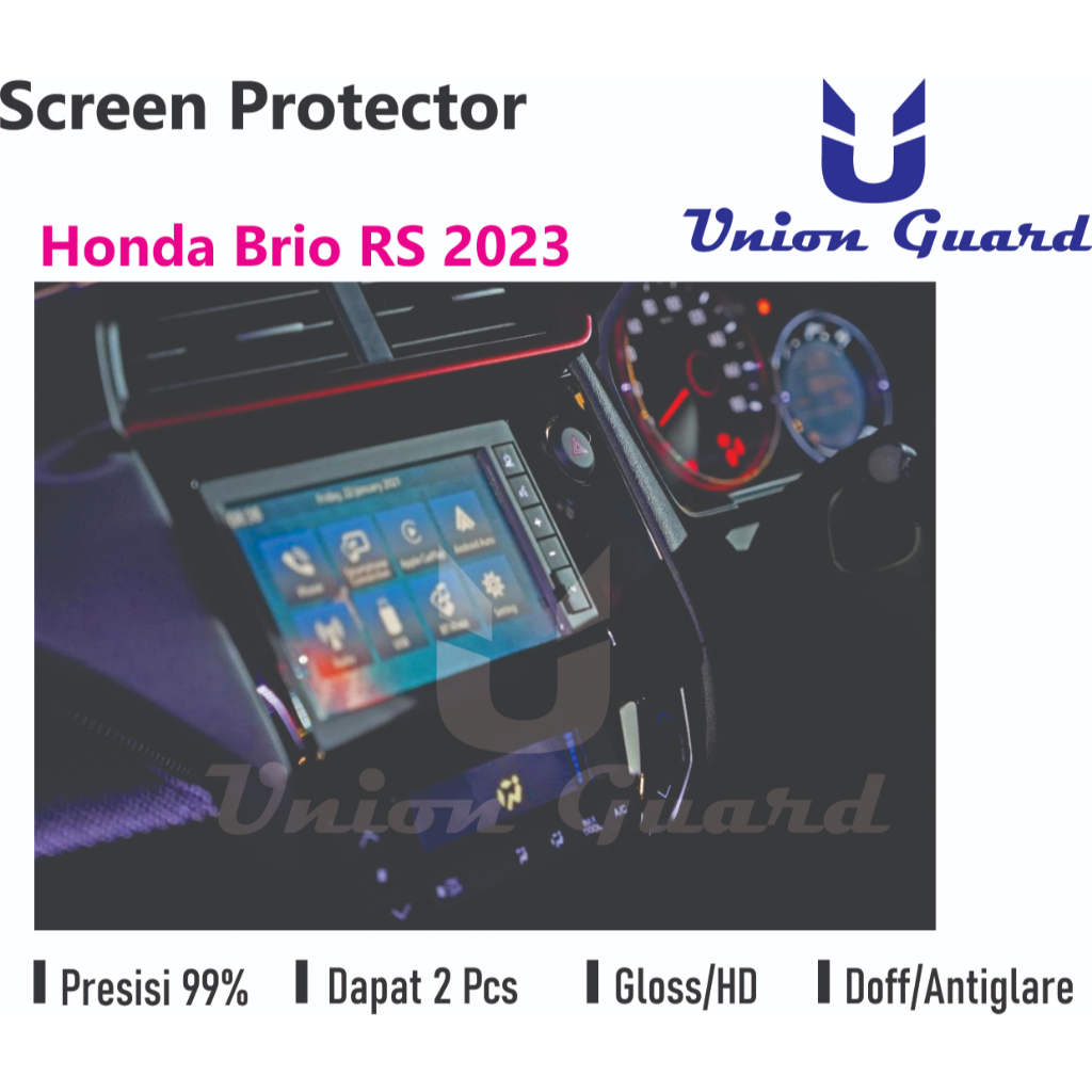 Anti Gores Head Unit Honda Brio RS 2023