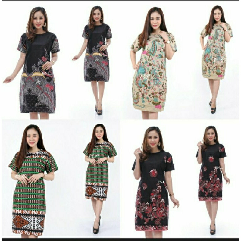 Dress Jumbo Kekinian Dress Batik Jumbo Kualitas Butik