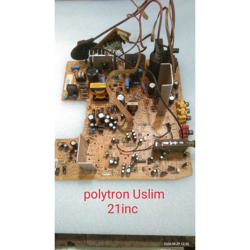 Mesin TV Polytron U slim 21 INCH