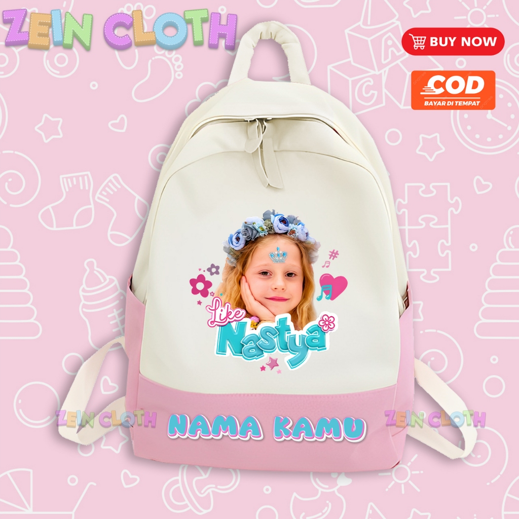 Tas Anak TK PAUD Like Nastya / Ransel Anak PAUD TK Like Nastya