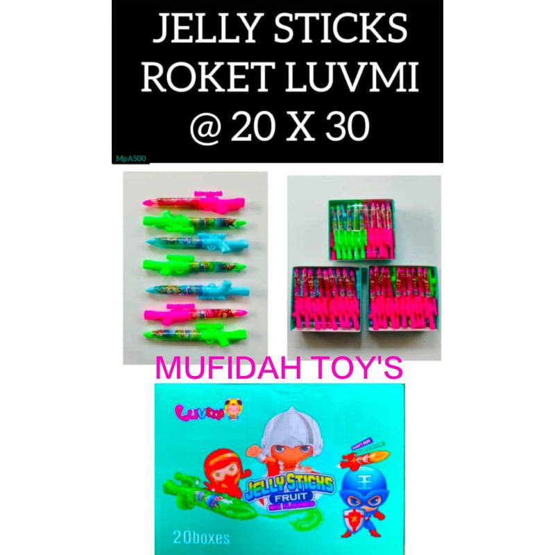 

JELI ROCKET LUVMI 30 PCS