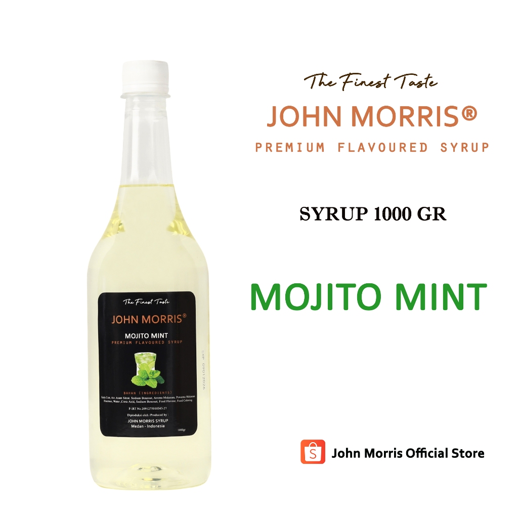 

JOHN MORRIS Mojito Mint Syrup 1000 gr