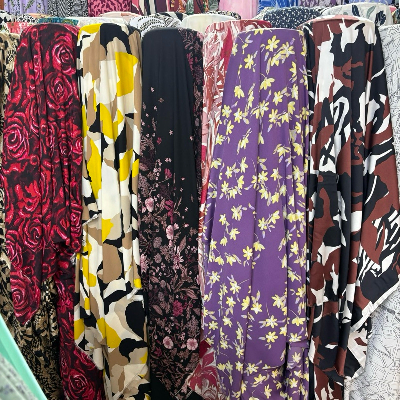 kain zara crepe motif // zara crep / kain motif / kain zara motif //kain zara // kain zara crepe // 