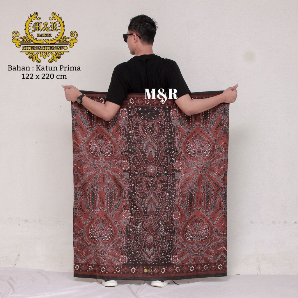 Sarung Batik Premium Gajah Mada Sogan