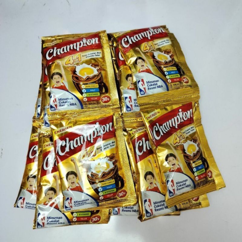 

Champion Susu Coklat Energen 10's X 35gr