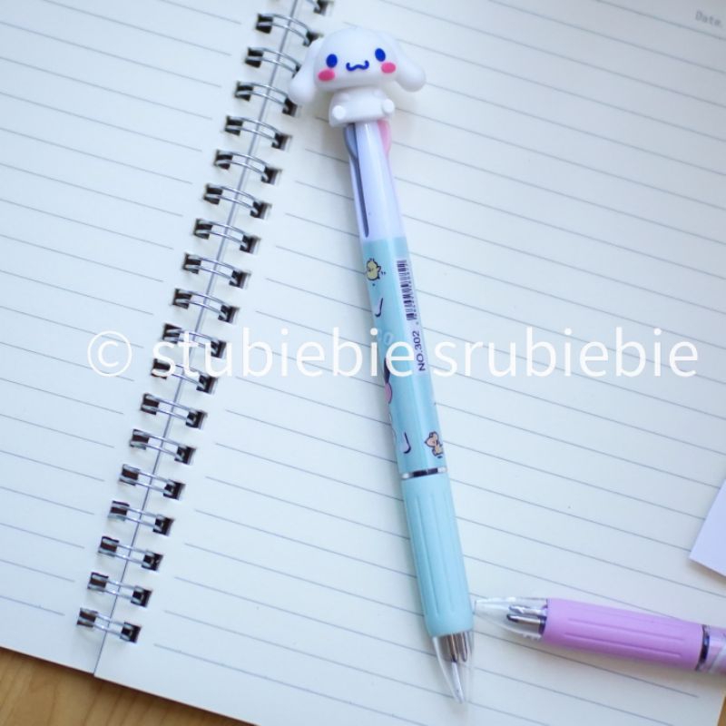 

P3w PULPEN SANRIO 3 WARNA PEN KUROMI BOLPOINT BOLPEN ALAT TULIS CINNAMOROLL