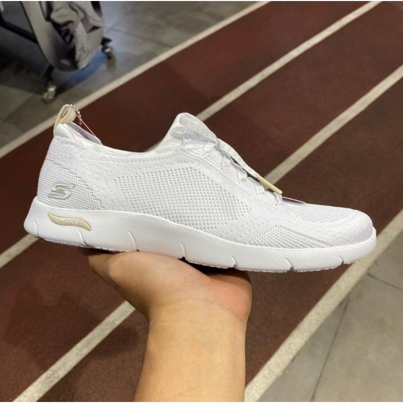 (size 36) SEPATU SKECHERS ARCH FIT REFINE FREESIA WHITE