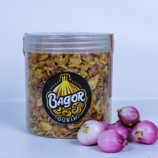 

Bawang Goreng Original asli Brebes 400 Gram kemasan toples
