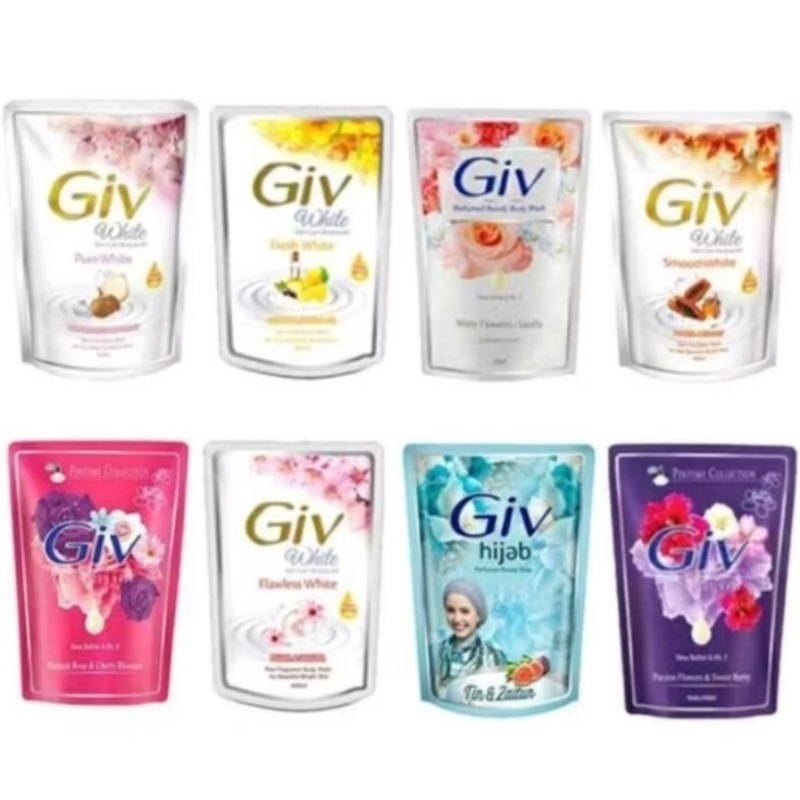 Sabun Cair Mandi GIV 400ML | Sabun Cair wangi Mamdi | GIV sabun Cair Mandi