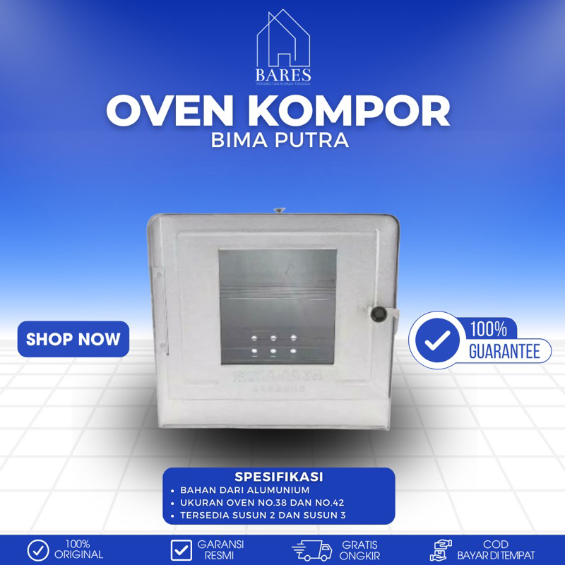 Oven Kompor Bima Putra Oven Tangkring Susun 2 dan Susun 3