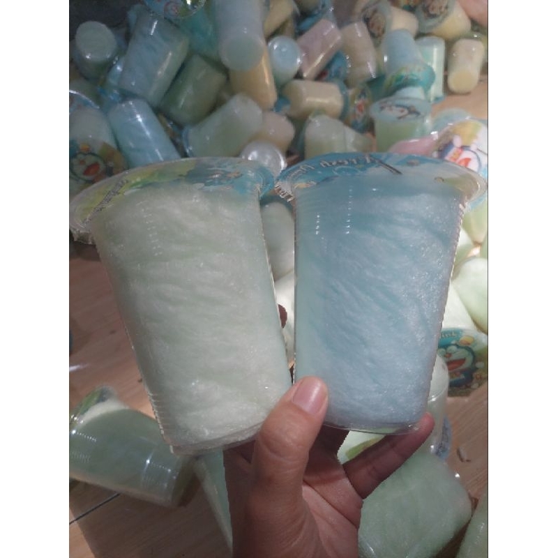 

Arum manis permen kapas 10cup ukuran 14 oz