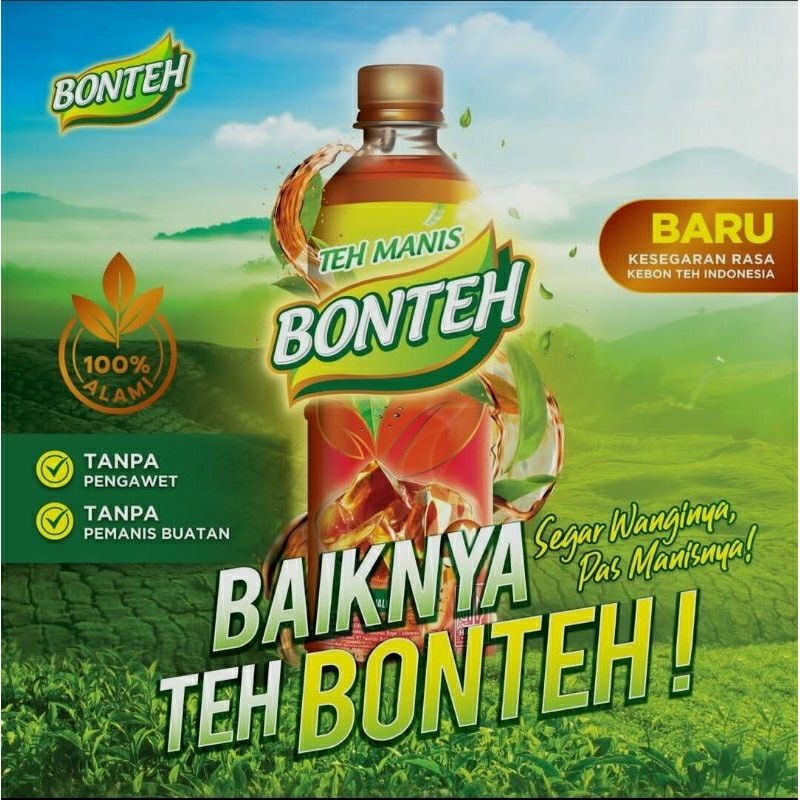 

Bonteh Minuman Teh Manis 330mL