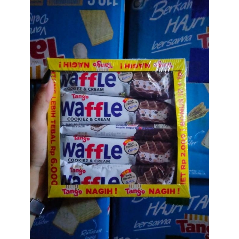 

TANGO WAFFLE 25GR BOX ISI 12+1 PCS