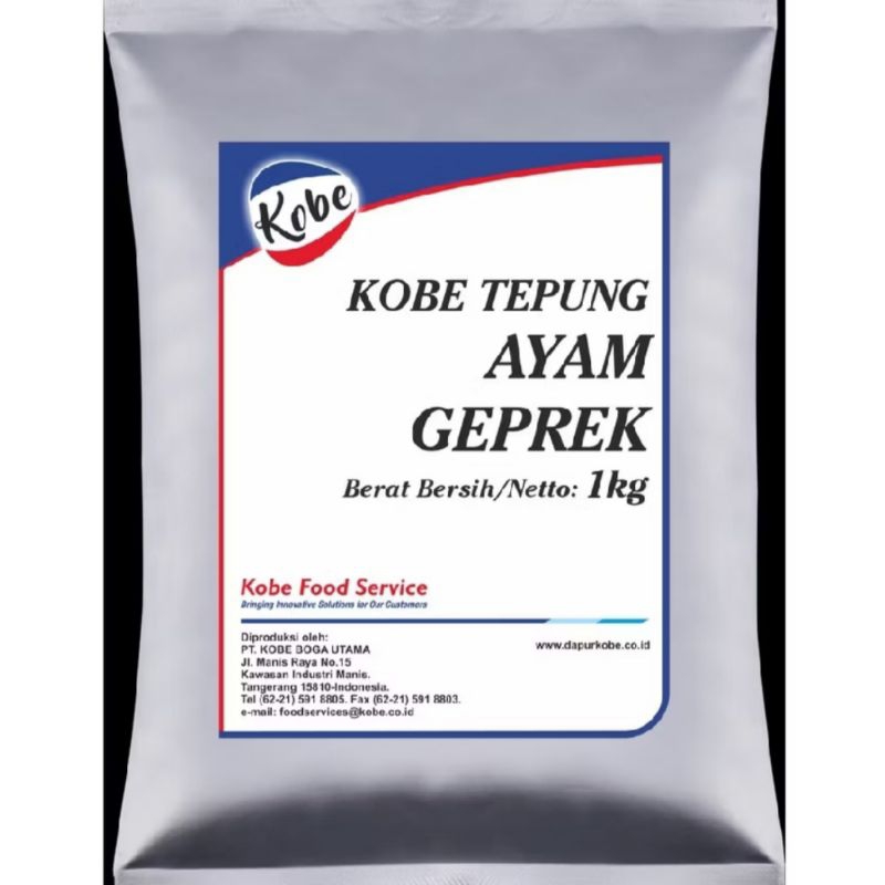 

KOBE TEPUNG AYAM GEPREK 1 Kg