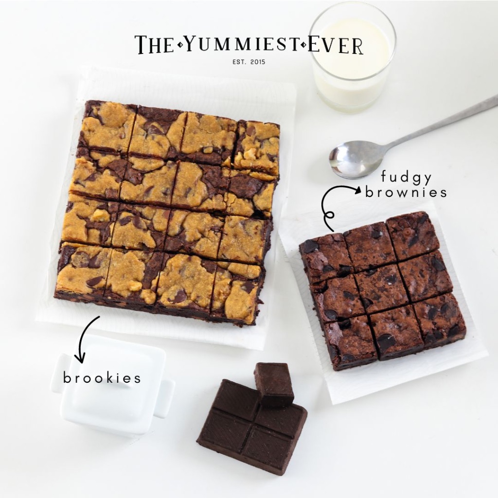 

Fudgy Brownies dengan coklat premium dan Brownies cookies cemilan renyah dan lumer