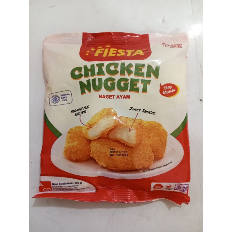 

Fiesta chicken nugget ayam 200gr