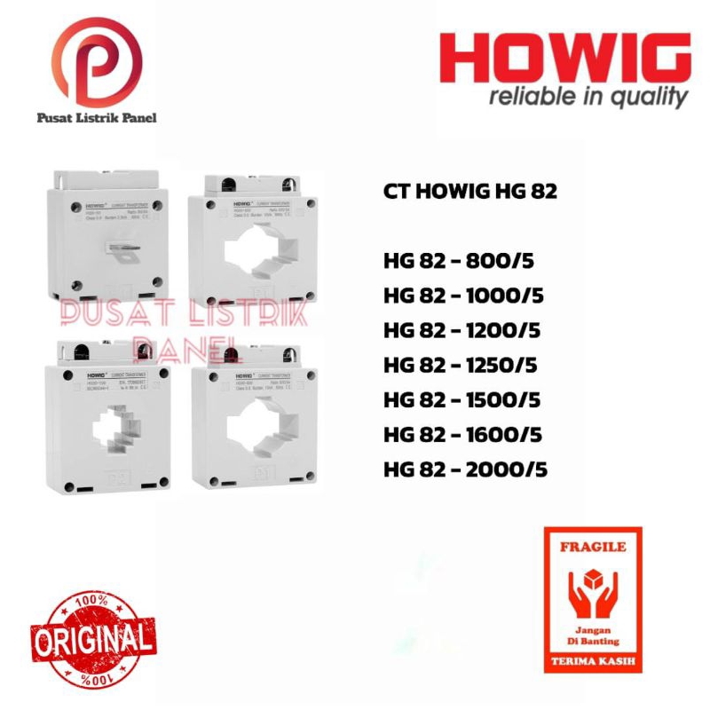 ct HOWIG HG 82 800/1000/1200/1250/1500/1600/2000A Curent Transformer Howig HG 82 ORIGINAL