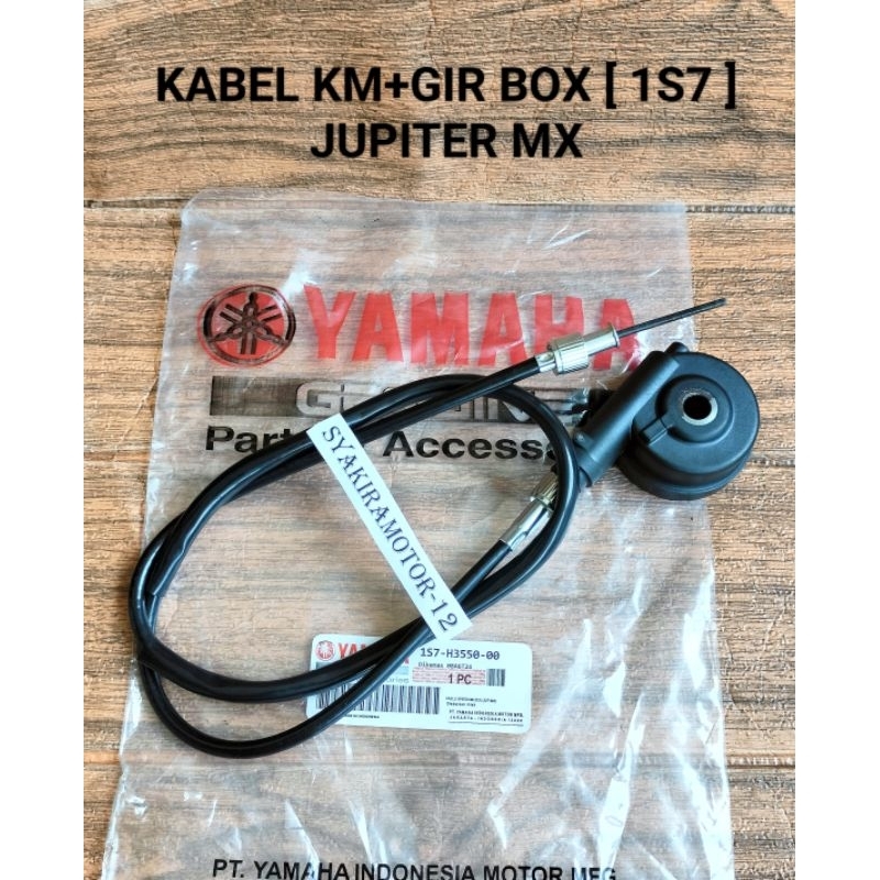 RB KABEL KILOMETER + GIR BOX [ 1S7 ] YAMAHA JUPITER MX 135 LAMA JUPITER MX NEW GEAR BOX SPEDOMETER