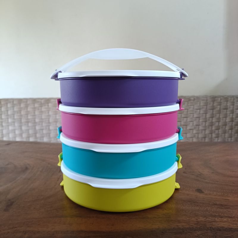 Rantang Bulat Tupperware Click To Go Round