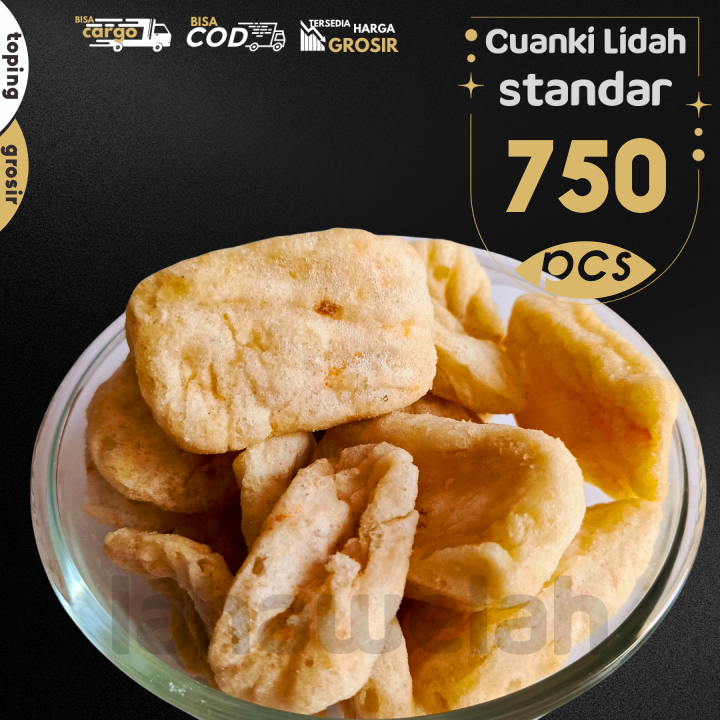

GROSIRAN - 750pcs Cuanki LIDAH Standar 5x150pcs by Lahawelah