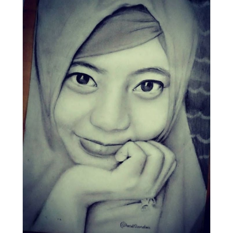 

Sketsa buatan tangan 100% asli ukuran A5