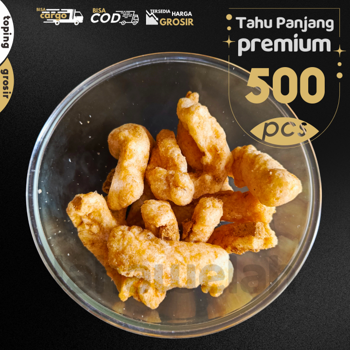 

GROSIRAN - 500pcs Cuanki Tahu KERITING PREMIUM 5x100pcs by Lahawelah