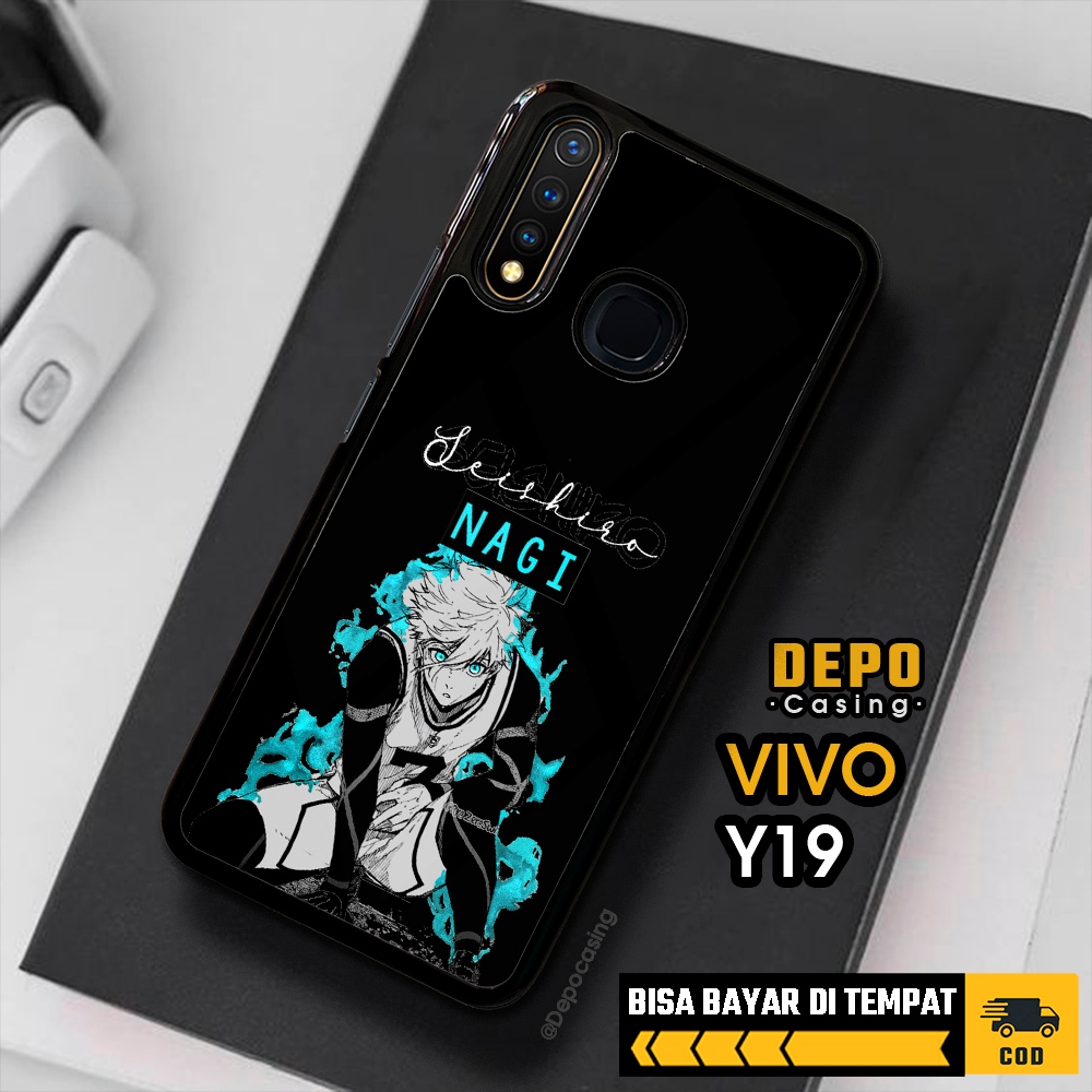 Case Vivo Y19 Casing Vivo Y19 Casing Depo Casing [BLLK] Case Glossy Case Aesthetic Custom Case Anime