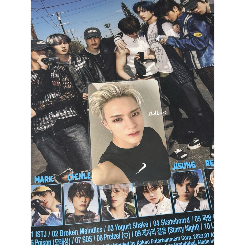 photocard Jeno gym nct dream ld soundwave ld sw official nct dream istj