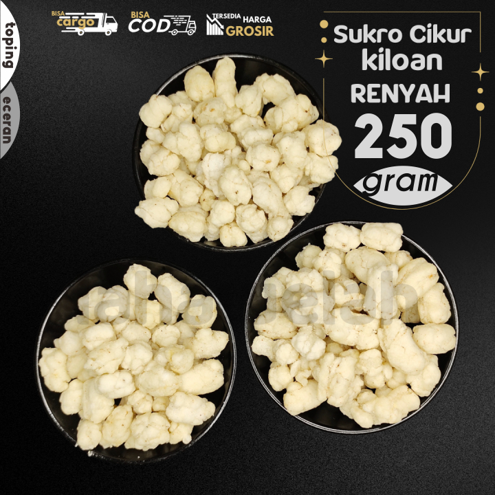 

SUKRO CIKUR isi 250g RENYAH NGEPROS by Lahawelah