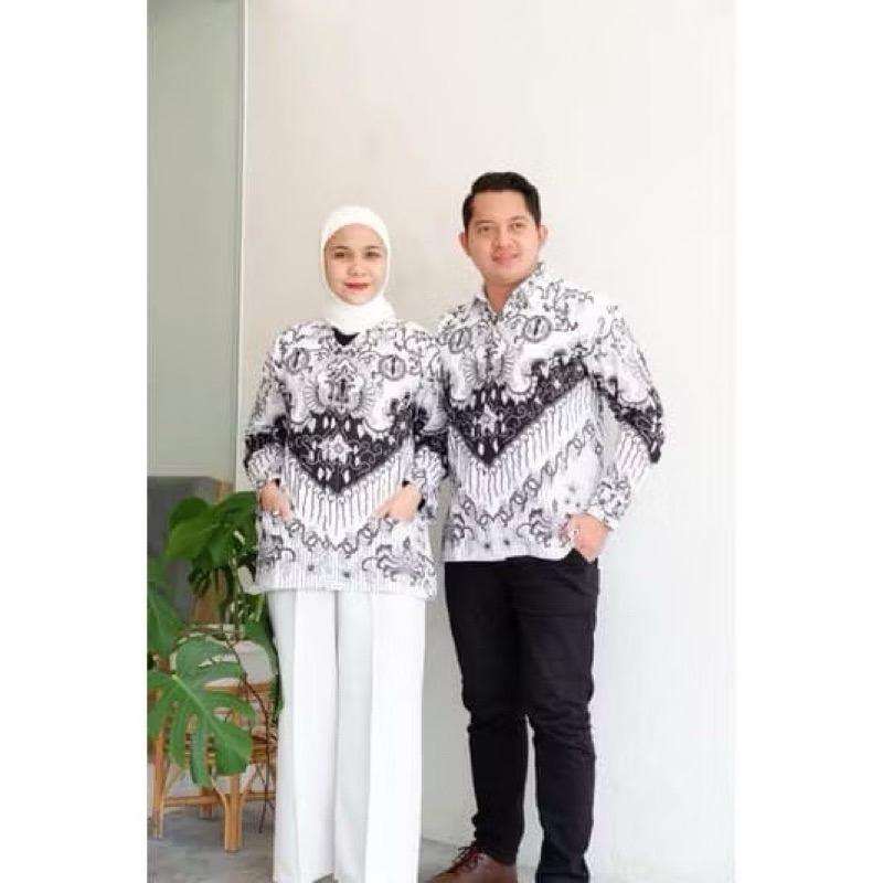 BATIK PGRI//KATUN// (PERSATUAN GURU REPUBLIK INDONESIA) KAIN PGRI // KEMEJA BATIK PGRI // BLUSE BATI