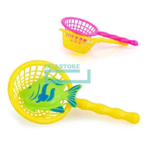 Serokan Ikan Mainan Anak Bayi Balita Mandi Mainan Serokan Jaring Ikan Plastik