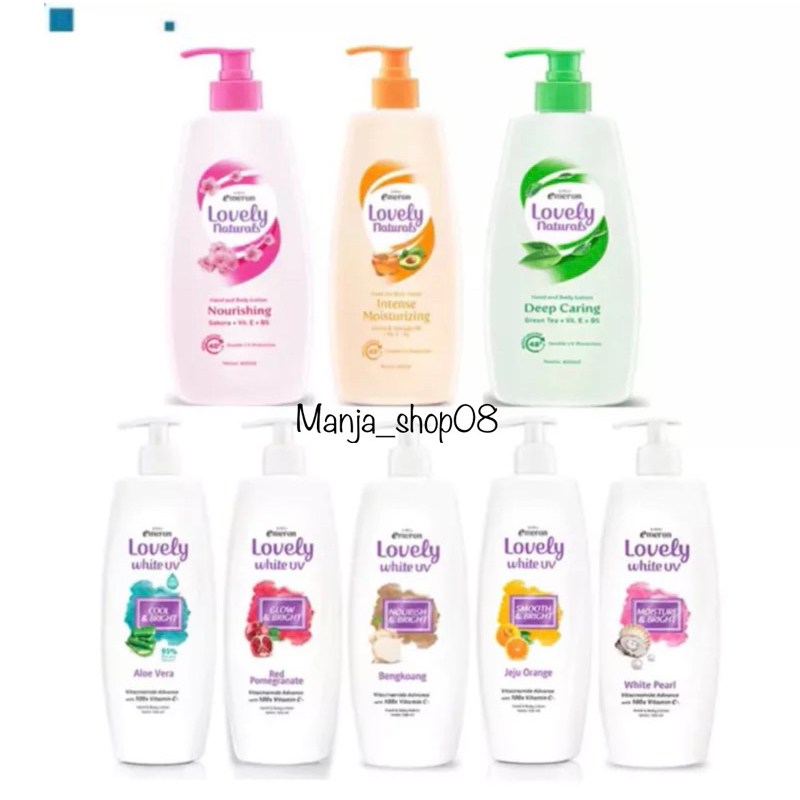 EMERON LOVELY WHITE UV GLOW & BRIGHT BODY LOTION | NATURAL SERIES LOTION
