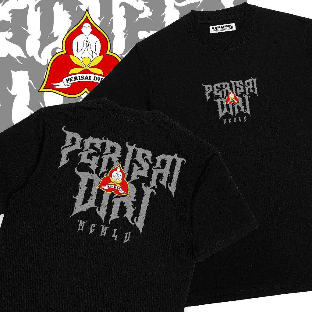 Kaos Perisai Diri "Perisai Diri Metal" - Perisai Diri 1955 IPSI Fighter Silat Indonesia / Silat