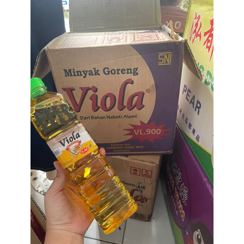 

MINYAK GORENG VIOLA KARTON 900 Ml 12x900