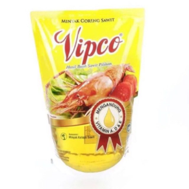 

minyak goreng pouch vipco 2L