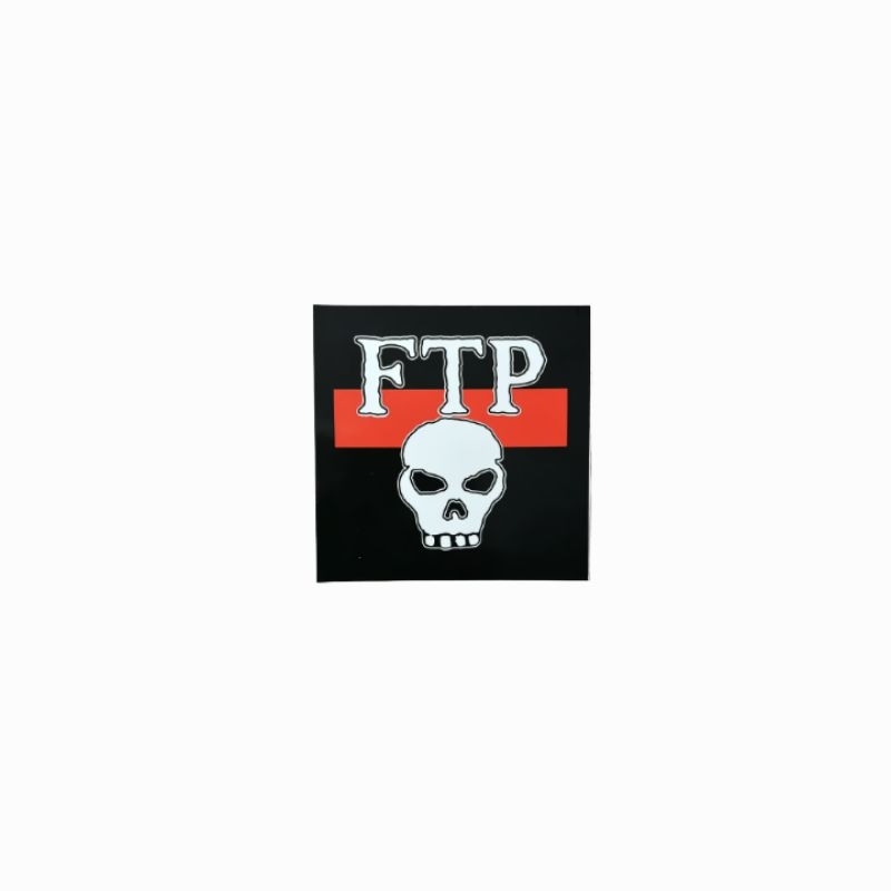 

sticker FTP F*ck The Population skull logo clothing streetwear stiker