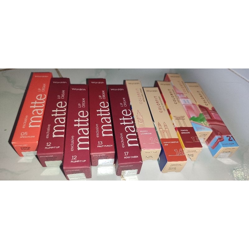 lipcream matte wardah exlusive