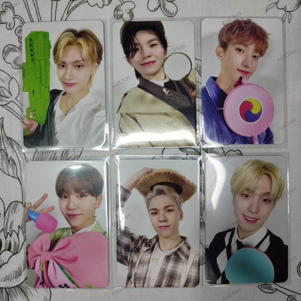 Pc Photocard SEVENTEEN SVT Gomagz Going Magazine Vol. 2 Jun Woozi DK Seungkwan Vernon Dino