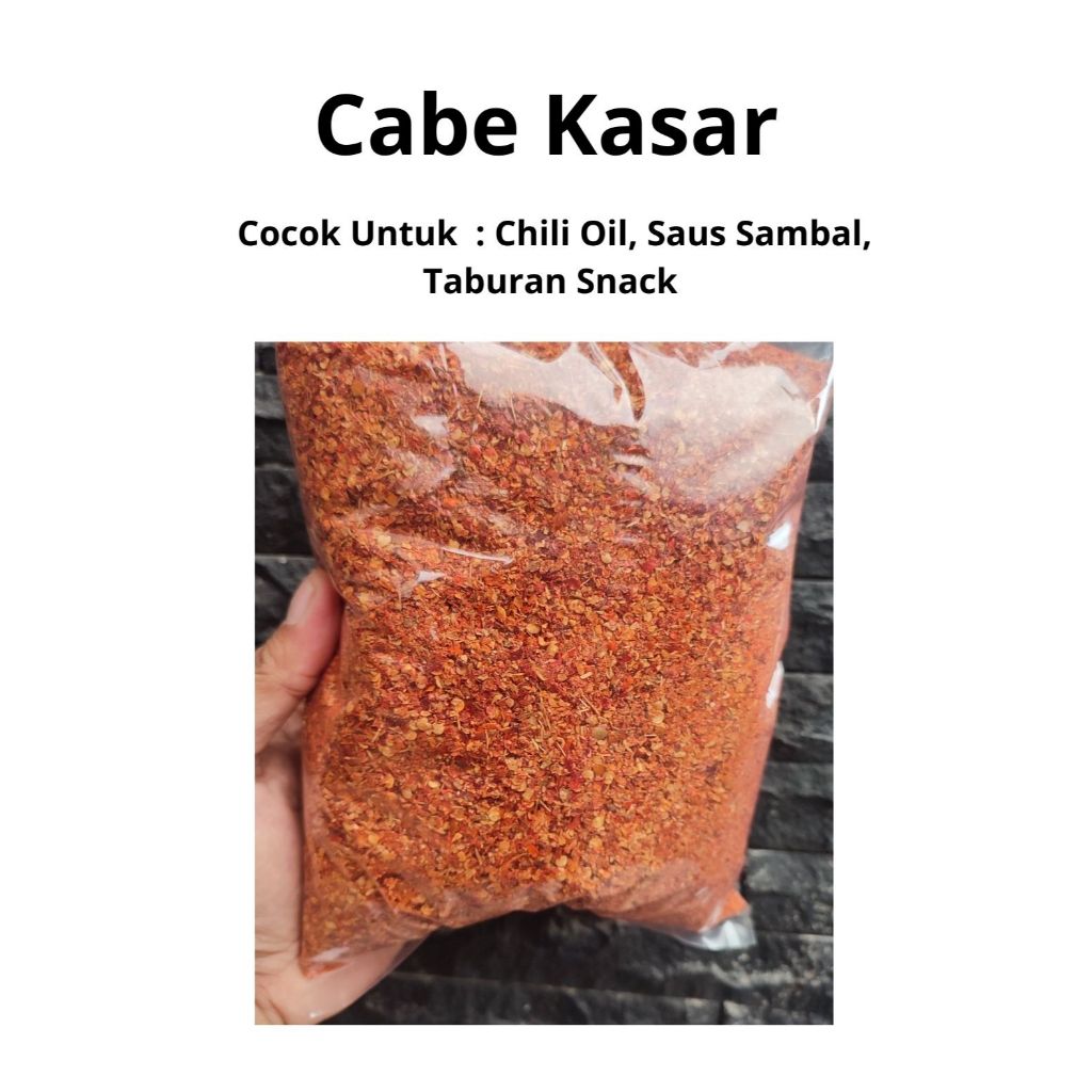 

CABE KASAR 500 GR COCOK UNTUK SEMUA JENIS MAKANAN