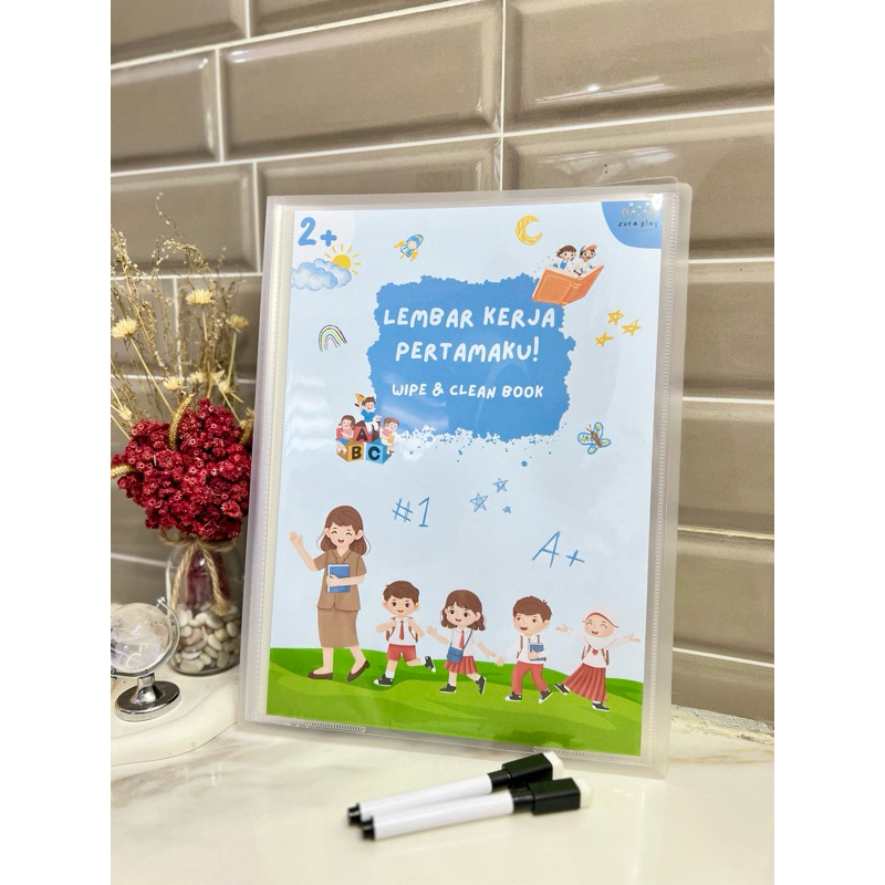Activity Book Worksheet Lembar Kerja Anak usia 2-5 tahun by Zura Play
