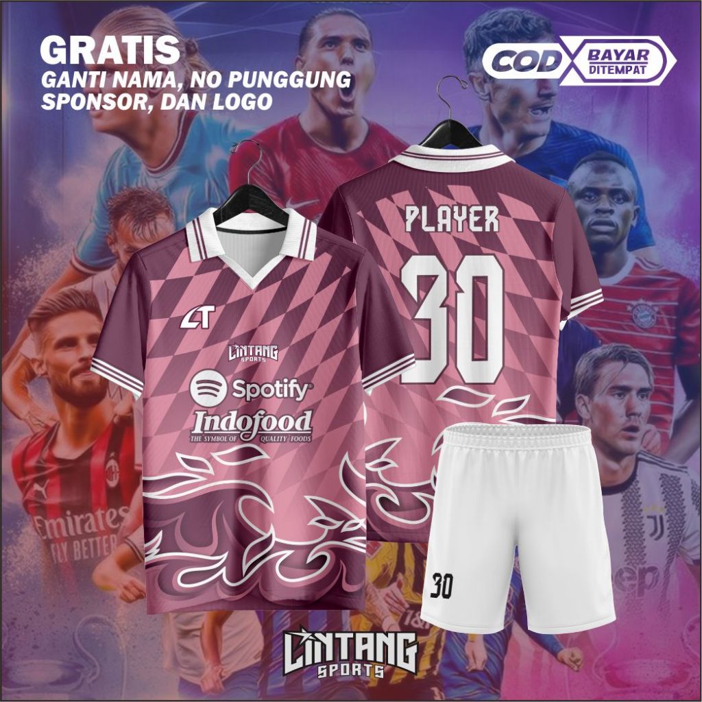 Jersey Futsal / Jersey sepakbola / Jersey Printing / Jersey Team / Baju Futsal Custom / Baju Bola