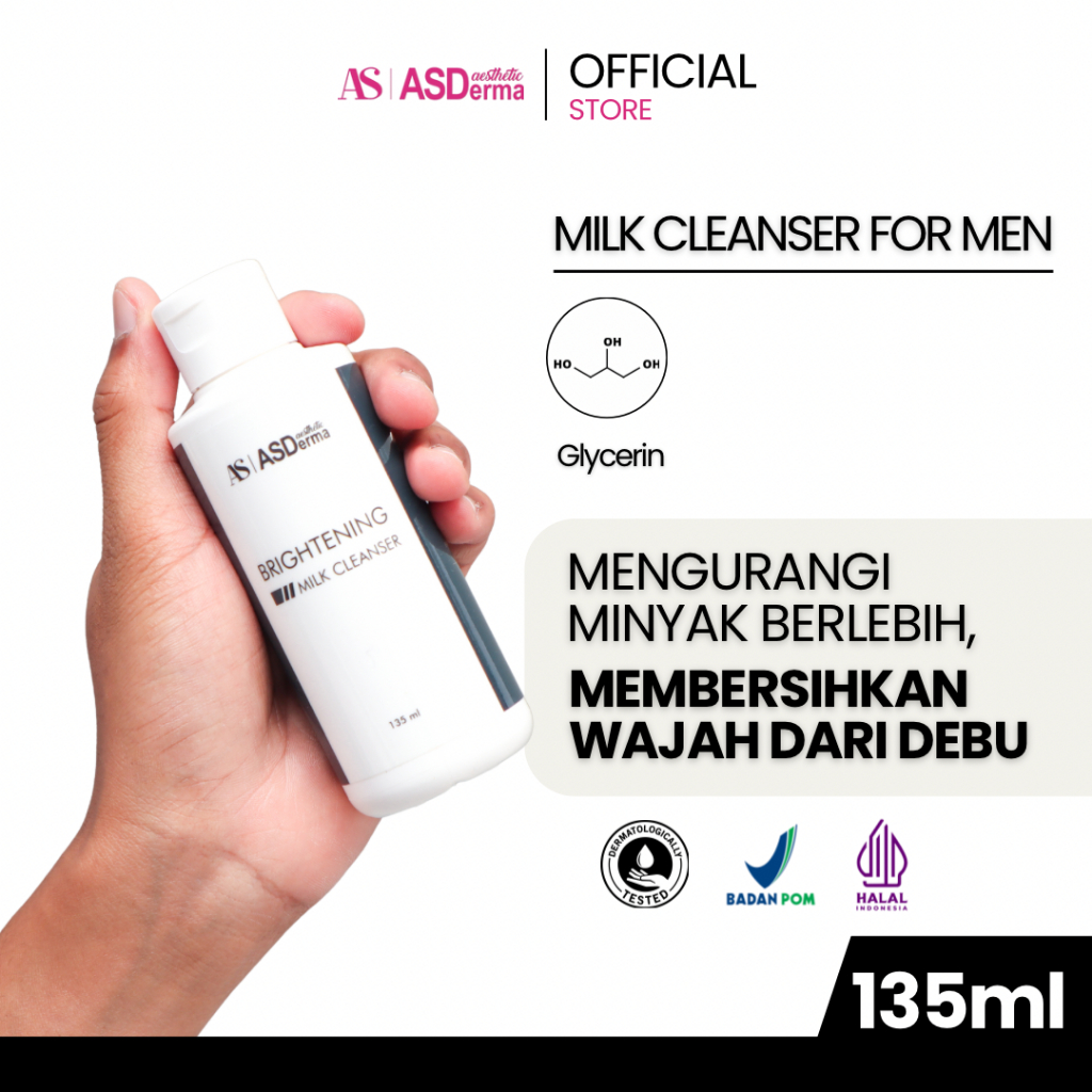 Asderma Aesthetic Milk Cleanser For Men