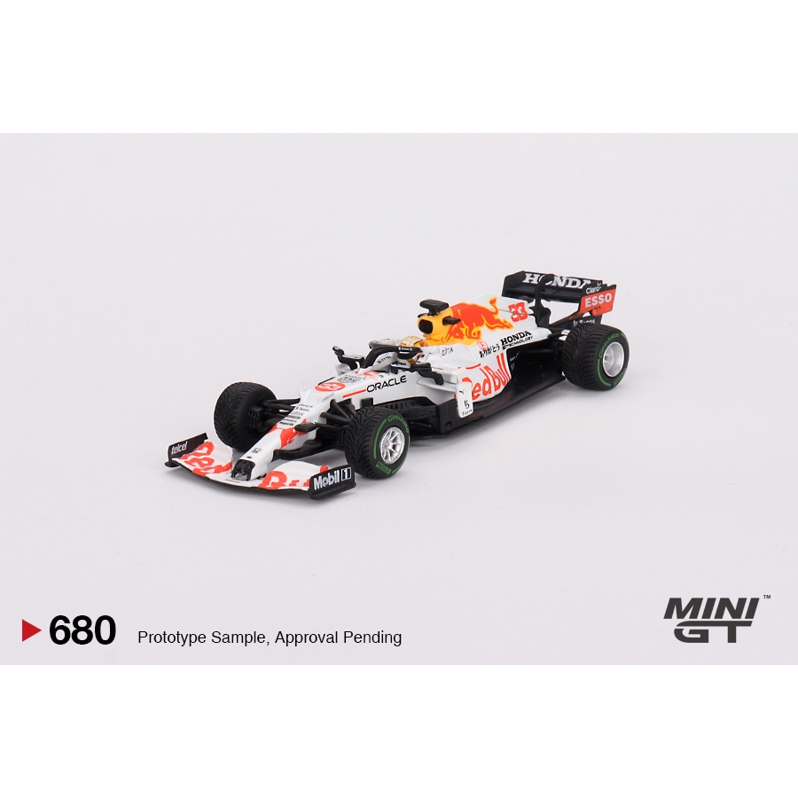 MINI GT 680 Red Bull RB16B #33 Max Verstappen 2021 Turkish Grand Prix 2nd Place