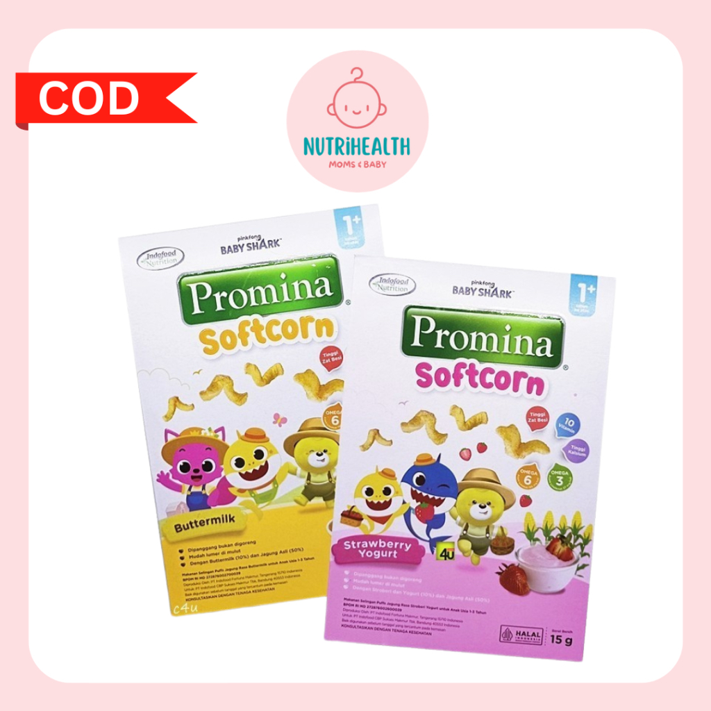 Promina Softcorn 15 g 1+ tahun Crunchies Puff